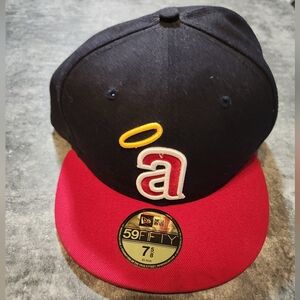 New Era Angels Cap size 7 5/8